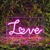 Love Acrylic Led Lamp