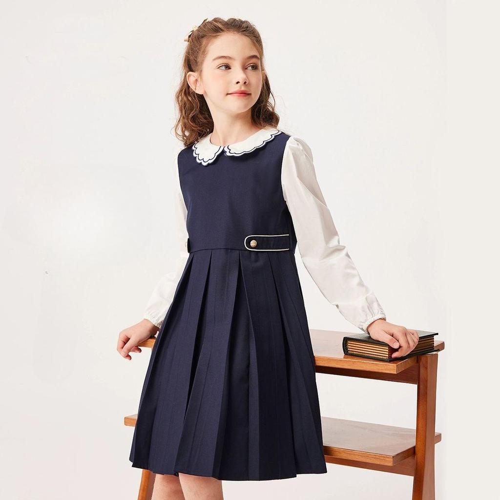 Süßes Mädchenkleid für Frühling und Herbst Kinder Prinzessinnenkleid