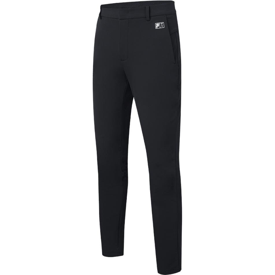 FILA 2023 Winter New Simple Basic Straight Leg Golf Sports Pants Men Bottoms Deep-Black A11M345801F-BK M