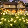 Outdoor Solar Garden Lights Waterproof Dual Mode LED Jellyfish Lawn Lamp Yard Garden Decoration Holiday Party Lamp