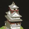 Doyusha 1/350 Japanese Castle Standard Gifu Castle Plastic Model S-27 Molded Color