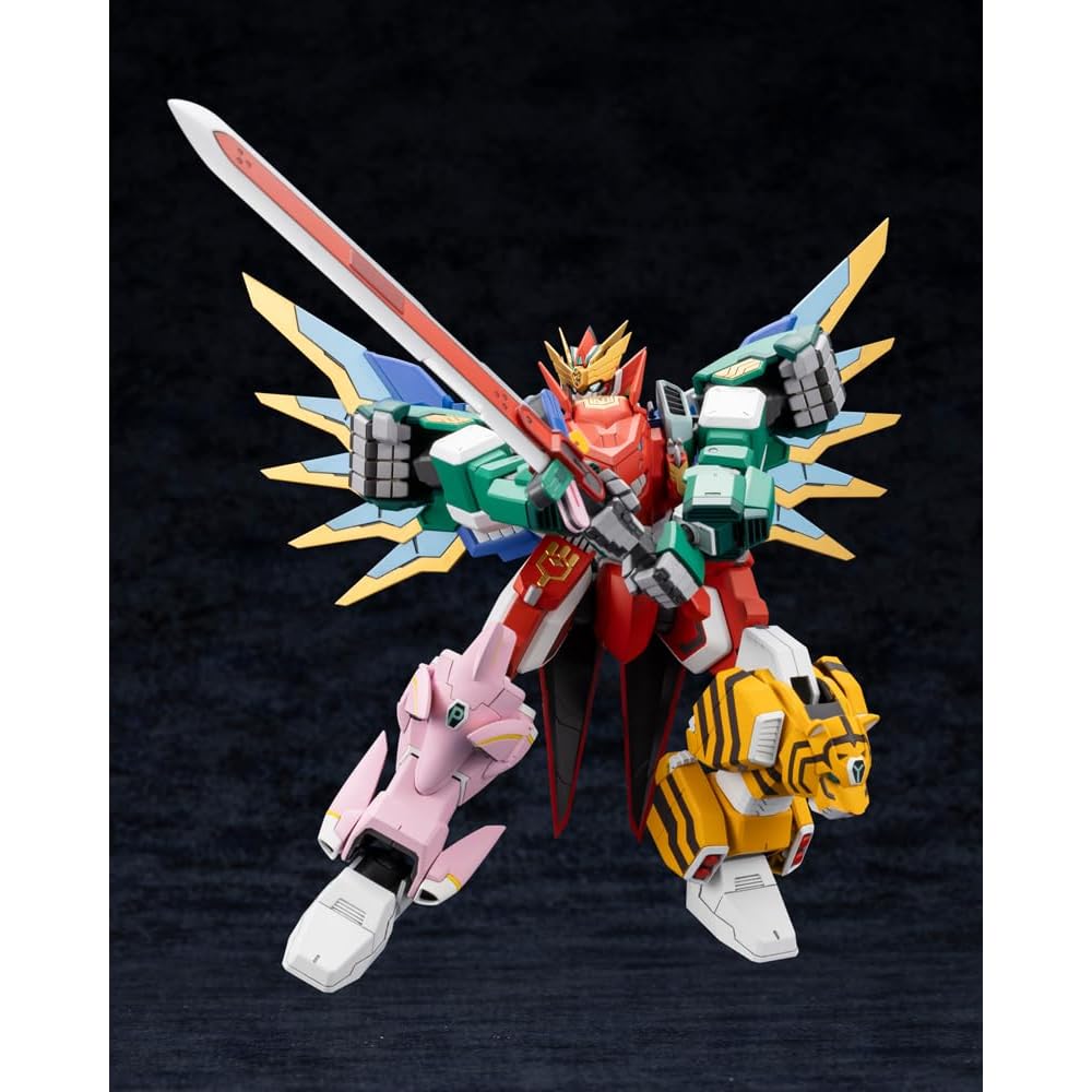 Kotobukiya Sentai Red Maximum Kizuna Kaiser Non-Scale Plastic Model Approximately 170mm Tall