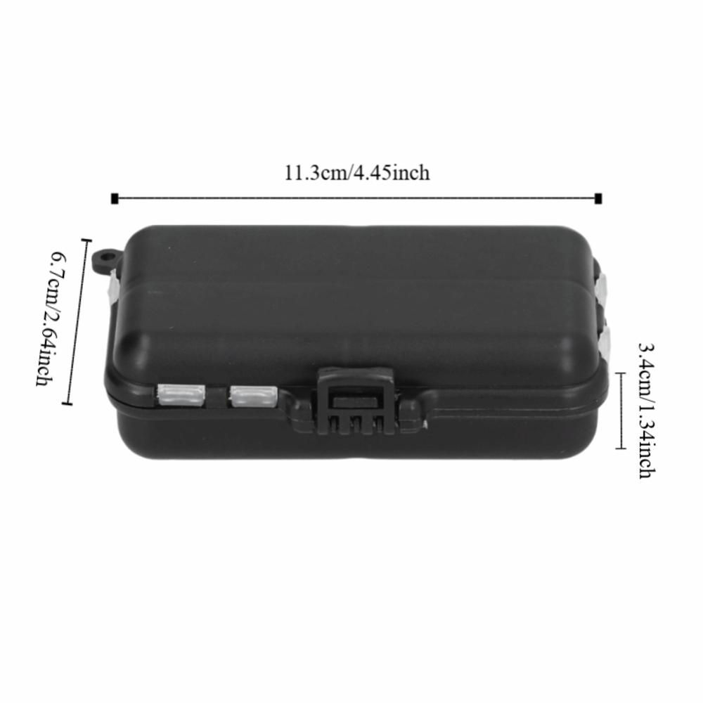 2PCS Double Sided Fishing Tackle Box Detachable Fishing Lure Box Lure Storage Box  Hook Storage