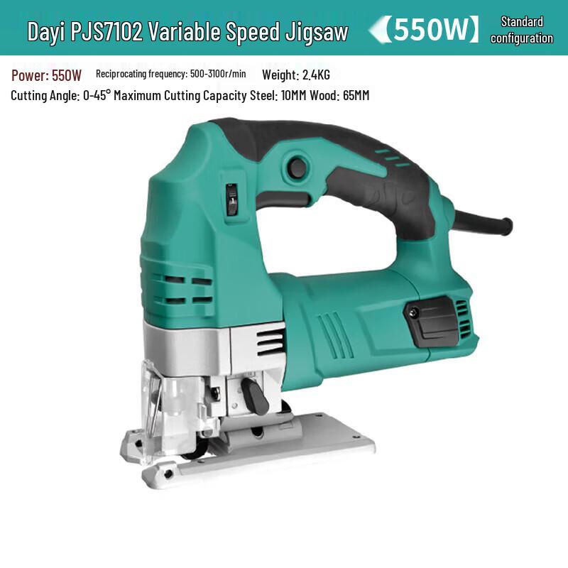 Dayi 550W Electric Jigsaw CN Plug (adapter Included)