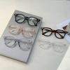 Vintage Round Glasses Women New Fashion Candy Color Rim Blue Light Blocking Optical Frames Trendy Korean Style Eyeglasses