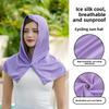 scarf shawl full cold cooling beach small shawl summer sun protection breathable UV protection lightweight fashion accessory