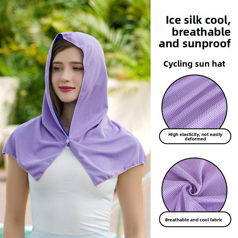 scarf shawl full cold cooling beach small shawl summer sun protection breathable UV protection lightweight fashion accessory