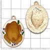 20pcs Thanksgiving Pendants: Colorful Enamel Pumpkin, Turkey, Maple Leaf Charms for DIY Jewelry Accessories