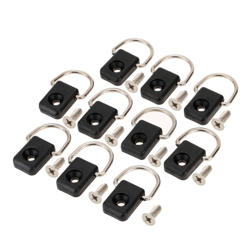 10pcs High Quality Kayak D Rings Outfitting Rigging for Boat Canoe Kayak Accessories