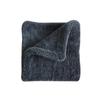 1200g Braided Polyester-Cotton Car Wash Towel - Thick, Water-Absorbent Cleaning Cloth