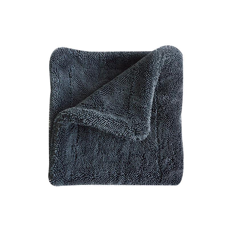 1200g Braided Polyester-Cotton Car Wash Towel - Thick, Water-Absorbent Cleaning Cloth
