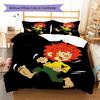 Meister Eder und sein Pumuckl Pattern Bedding,Quilt Set Quilt Cover Pillowcase Home Birthday Gift(1 * duvet cover + 2 * pillowcase, without core)