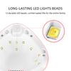 Lampada per Unghie Uv Led Unghie Materiale Professionale Lampada Asciugatrice per Unghie Lampa Lampa Manicure Gel Asciugatore per Unghie Fornetto Unghie Led