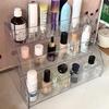 Clear Tiered Skincare and Makeup Organizer Box