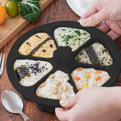1Pcs DIY Sushi Mold Lunch Triangle Rice Ball Lunch Box Onion Rice Ball Food Press Triangle Sushi Making Mold Outdoor Tableware