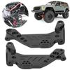 Front Suspension Bracket Aluminium Alloy Bumper Holder for Axial scx10 III AX103007 RC Car