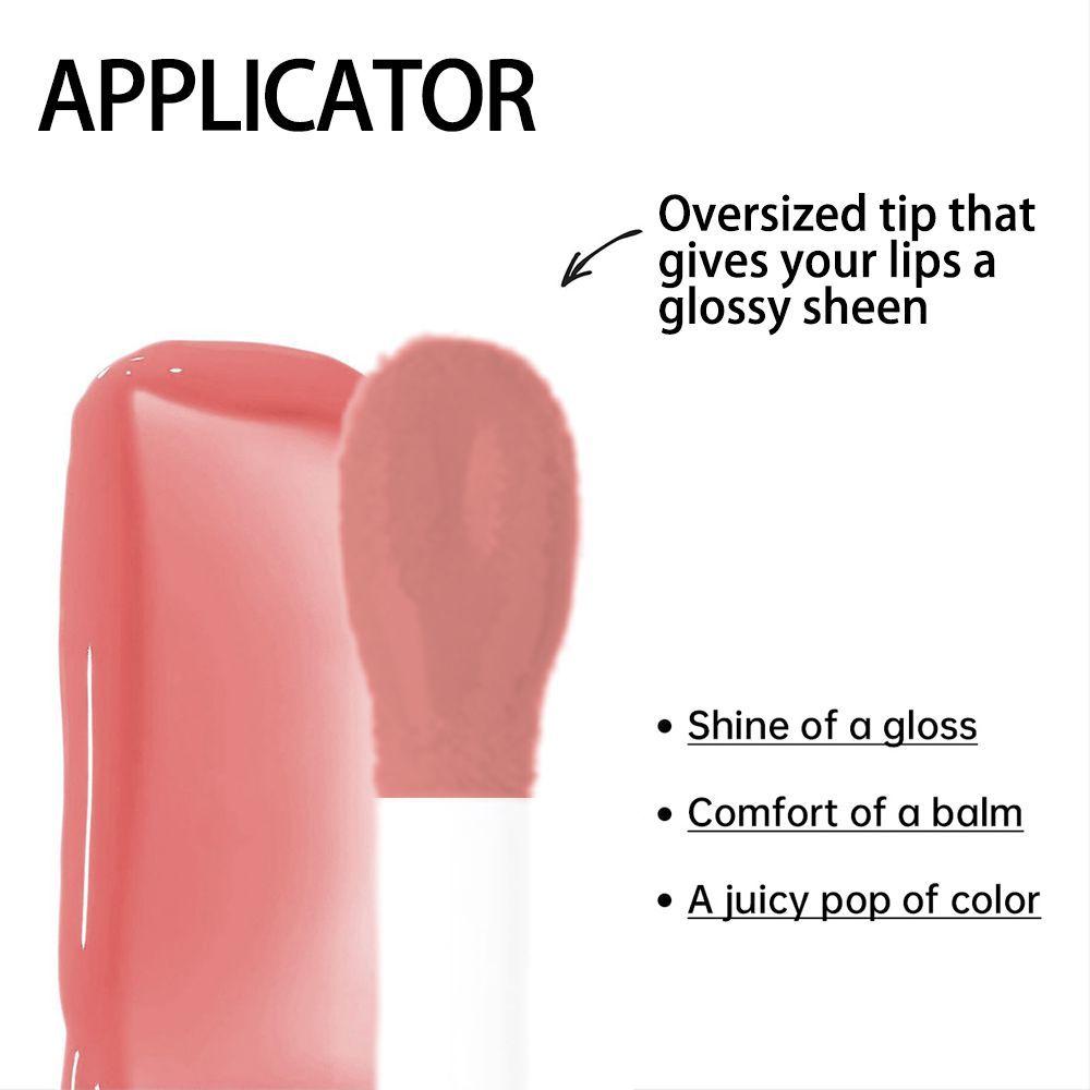 6 Colors Sexy Moisturizing Lip Glaze Pearlescent Anti-Drying Lipstick Non-stick Cup Waterproof Non-greasy Lipstick