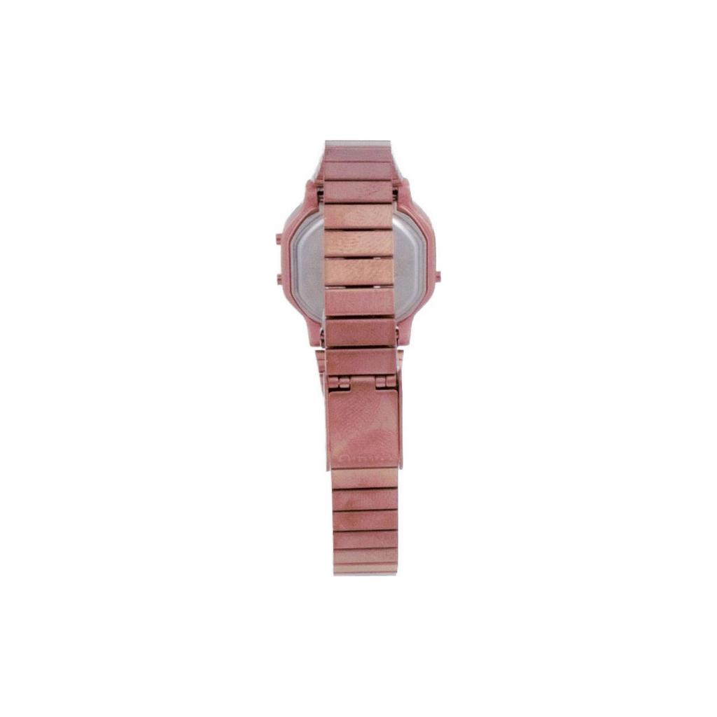 Casio Vintage Series L Digital Casual Retro Waterproof Quartz Movement Stainless Steel Band Watch Women watches Orange LA-11WR-5A