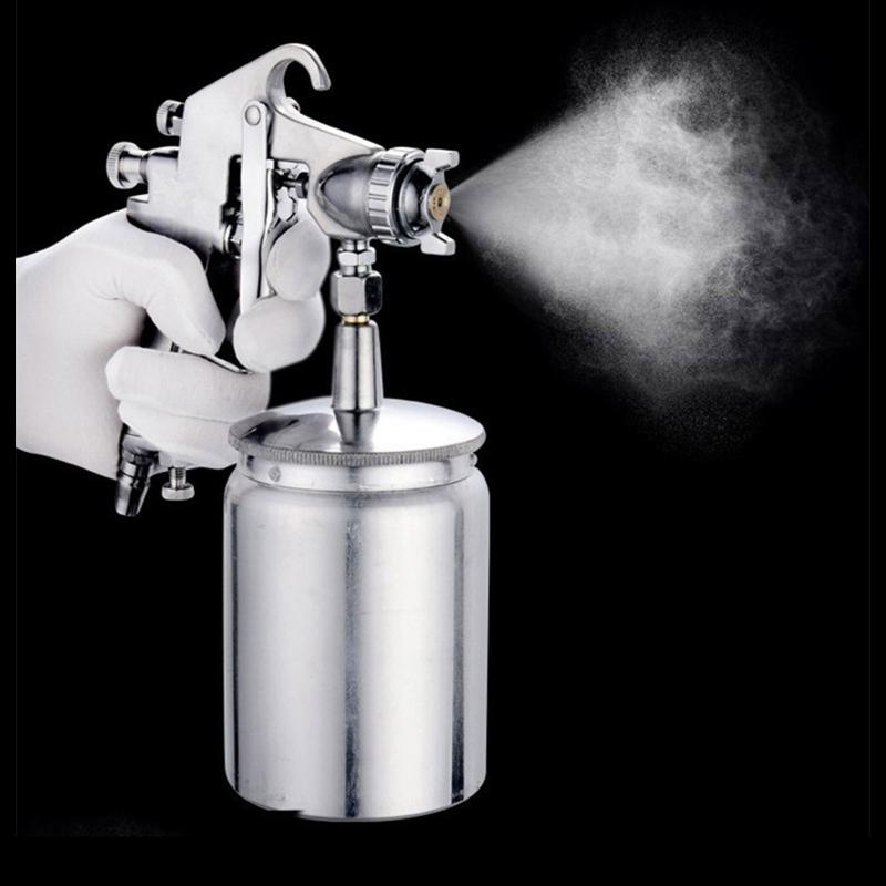 W-71 Pneumatic Spray Gun 1.5mm Caliber Nozzle Paint Sprayer Car / Furniture Spraying Tool Automotive