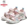 Babudou children's sandals, new summer styles, soft-soled, non-slip, open-toe beach sandals for girls, and sporty sandals for boys