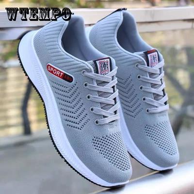 Men's Breathable Comfortable Lightweight All-match Running Shoes Wear-Resistant Non-slip Casual Sneakers