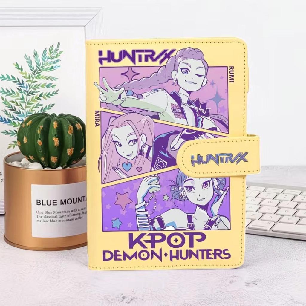 Kpop Hunters Notizbuch Studentenjournal Hardcover Loseblatt Cartoon Anime