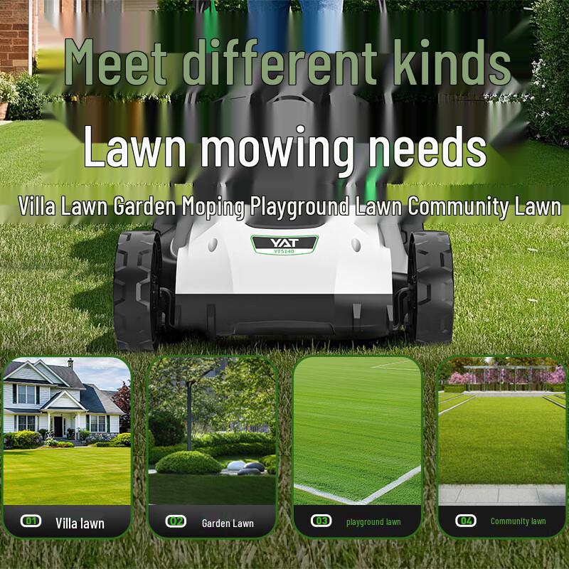 YAT 5140 Electric Push Lawn Mower CN plug (adapter included)