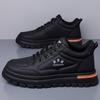 Herren 2025 Martin Stiefel: Neue Herbst/Winter Casual Sport High-Top Echtleder Retro Board Schuhe, Verschleißfeste Kurze Arbeitsstiefel