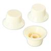 3Pcs Guitar Control Knob 1 Volume 2   Fit Top Plastic Set Kit Instrument Accessory Replacement