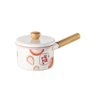 Chui Da Huang Fruit Series 14cm Japanese Enamel Milk Pot