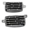 Pack of 2 Multifunctional Headlight DRL Units Supporting Fog Lights Turn Signals High Current 10A Capacity Fast Response