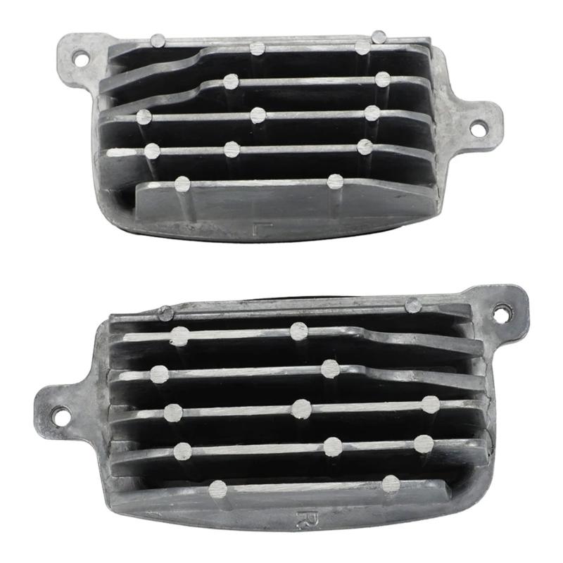 Pack of 2 Multifunctional Headlight DRL Units Supporting Fog Lights Turn Signals High Current 10A Capacity Fast Response