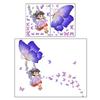 Cartoon Girl Wall Stickers Multicolor Wall Decorative Sticker Creative Wall Decal  Girl Bedroom