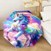 Regenbogen Einhorn Fantasy Himmel Schirm Ist Geeignet Für Alle Jahreszeiten Einschließlich Zuhause Reisen Und Outdoor-Aktivitäten Multifunktionaler Schirm S4