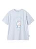 Doraemon One Free PWCT254202 Women's T-Shirt, Point, Blue, Size,