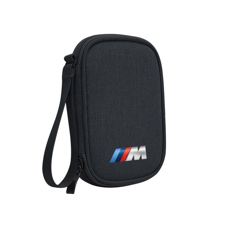 Car Key Organizer ID Card Earphone Storage Bag For BMW M3 M4 M5 G42 G30 G20 E39 E36 E87 E53 F44 F07 F34 G15 G16 G23 G22 F30 F20 Mkcr49