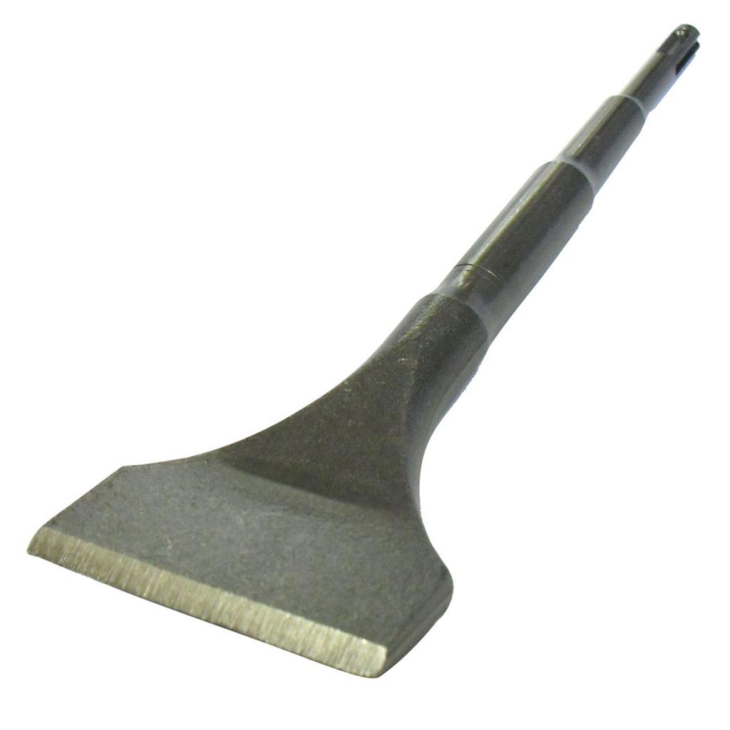 Shimizu Seisakusho Rakuda SDS Plus Knife Diameter 10 x 280 mm x Width 75 Scraper 10175 Single-Edged Wrench, mm, Blade,
