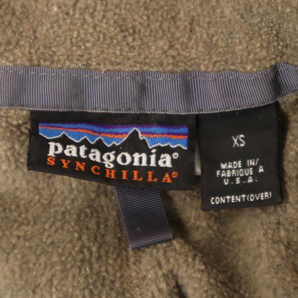 patagonia Made in USA Long sleeve Outdoors Fleece jacket Logo embroidery Women Used
