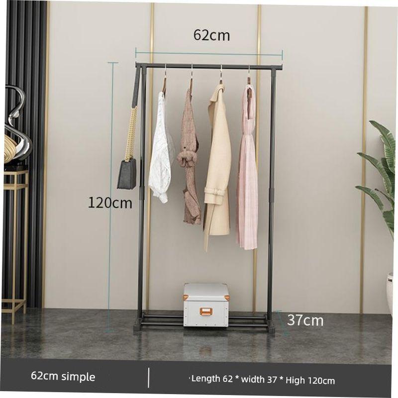 Hanging Clothes Rack One-pole Hanger Bedroom Simple Drying