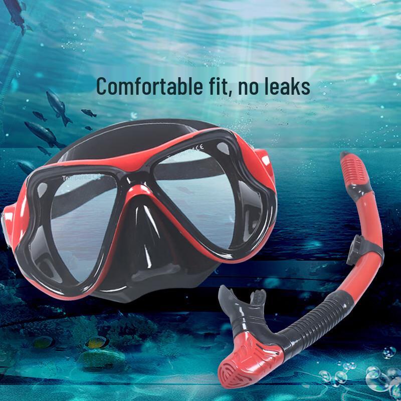 Shabate Adult Anti-Fog Diving Mask & Snorkel Set One Size