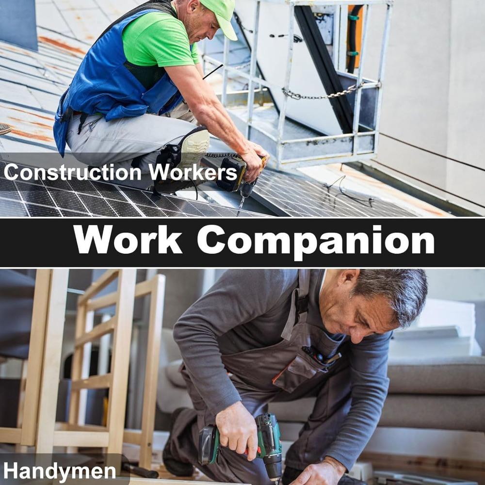 for Tool Belt Drill Holder  for Cordless Drills, Impact Drivers, Nailers, Hammers, Pry Bars