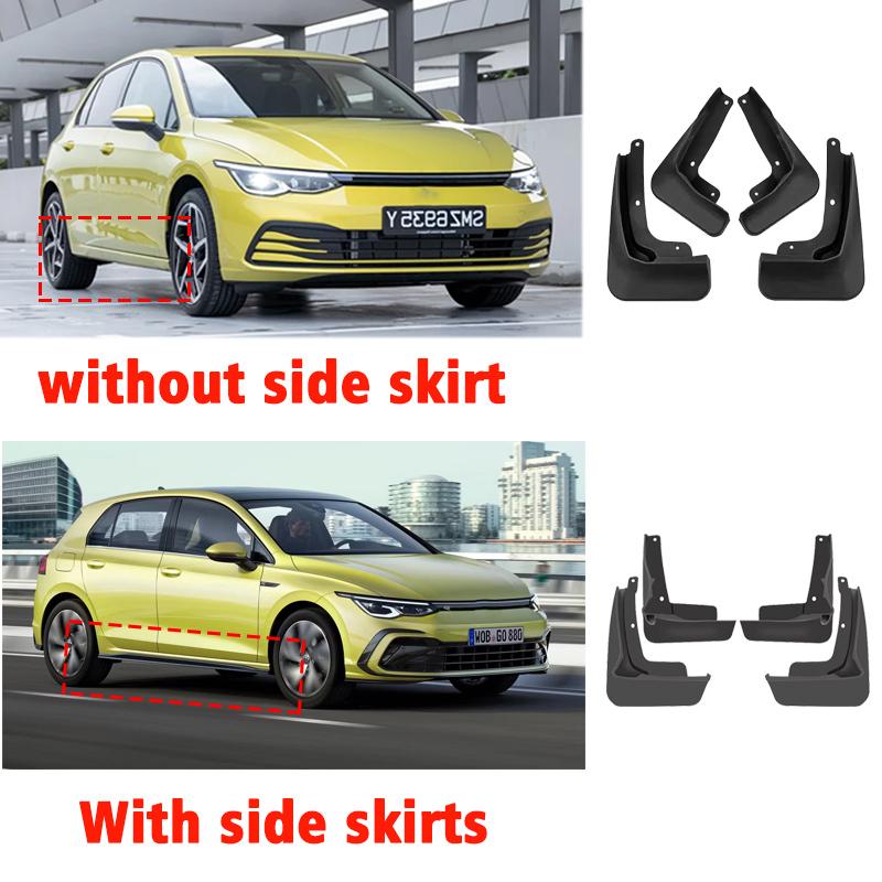 Car Mudguards For Volkswagen VW Golf MK8 Accessories R-Line GTI GTD GTE     2024 Mud Flaps Splash Guards Fenders