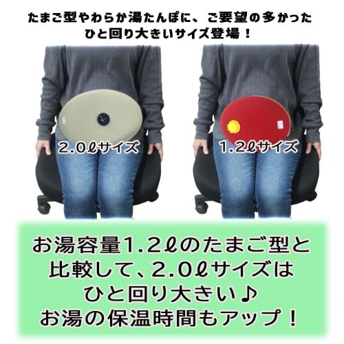 Clotz Soft Hot Water Bottle, Egg-Shaped, Brown, Perfect for Laptops or Under Bed, Long-Lasting Warmth, Energy-Saving, and One-Year Warranty (2.0L Size