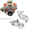 EVGATSAUTO Electric Adapter, Electric Adapter Plates Converts Pump to LS Engine Replacement For LS Engines All Yearsc
