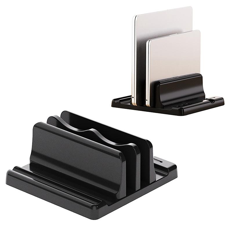 Plastic Vertical Laptop Stand Holder Adjustable Desktop Notebook Dock For iPad MacBook Mac Pro Base Bracket Accessories