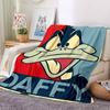 1pc Daffy Duck Blanket Polyester Fiber, All Season Comfort for Sofa, Bed, Office, Car, Camping Ideal Home Decor & Gift, Office Comfort
