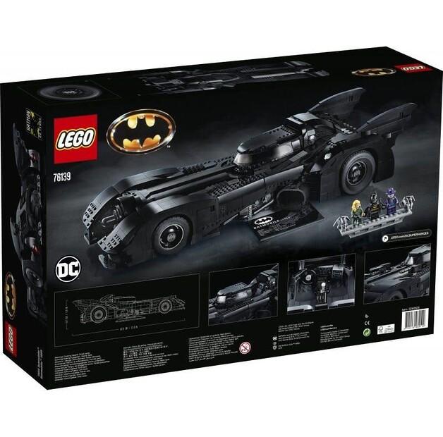 LEGO Super Heroes 76139 DC Comics 1989 Batmobile
