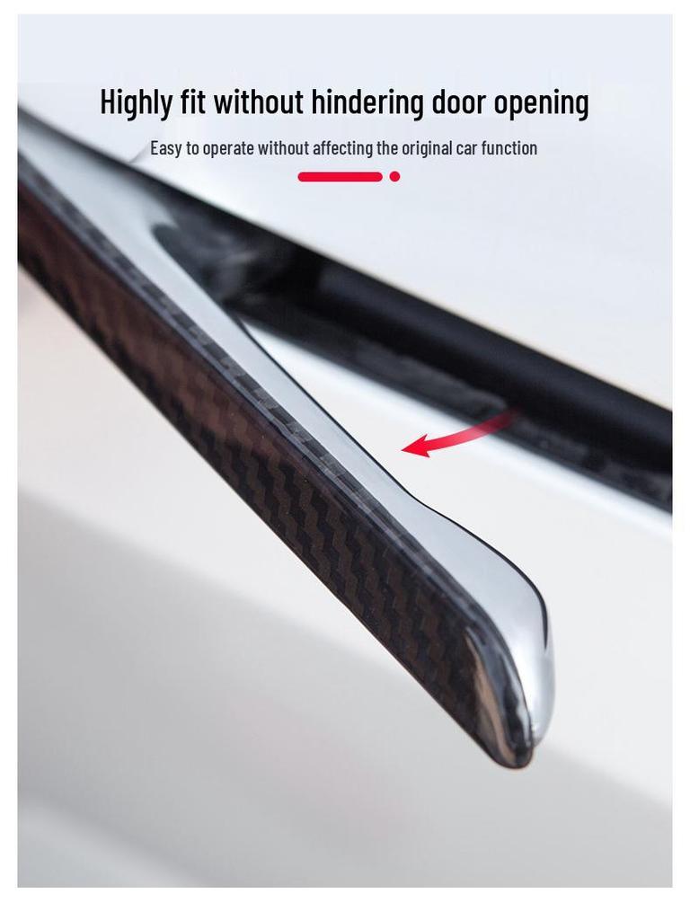 Tesla Model 3/Y Refresh Carbon Fiber Door Handle Sticker