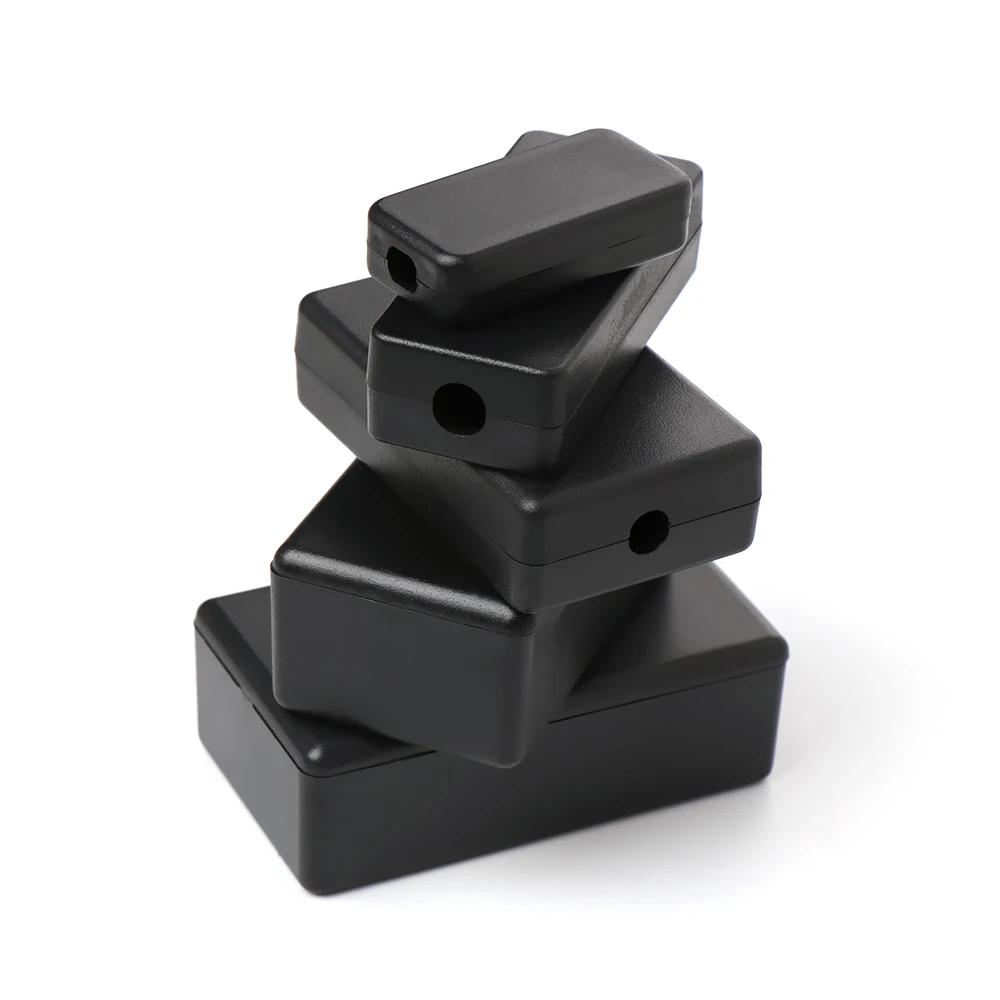 Waterproof Black DIY Housing Instrument Case ABS Plastic Project Box Storage Case Enclosure Boxes Electronic Supplies