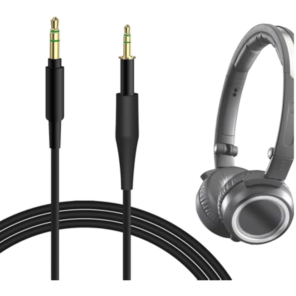 Geekria Cable Compatible Audio Cord Arc Game AKG Q460 K480 K452 K451 K450, JBL JBL J88i J88a J88a...